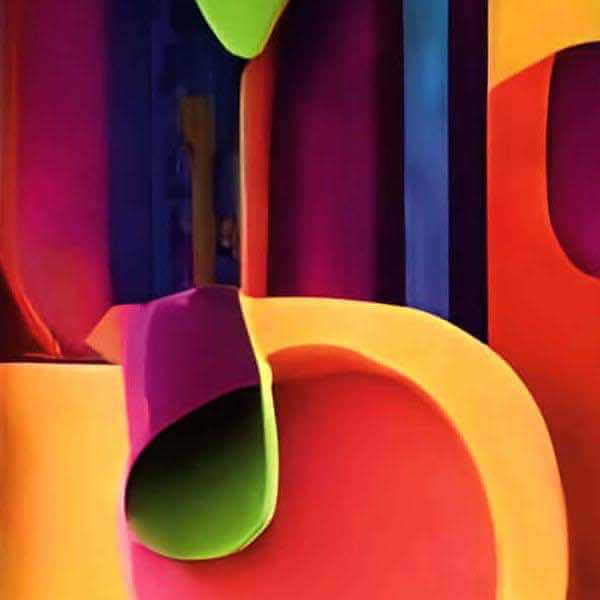 AIアートポスター カナ「非歌川芳虎的…」 Yasusi Kanada オリジナルアート作品 アートポスター アートプリント 壁掛けアート ウォールアート インテリア デジタルアート 現代アート