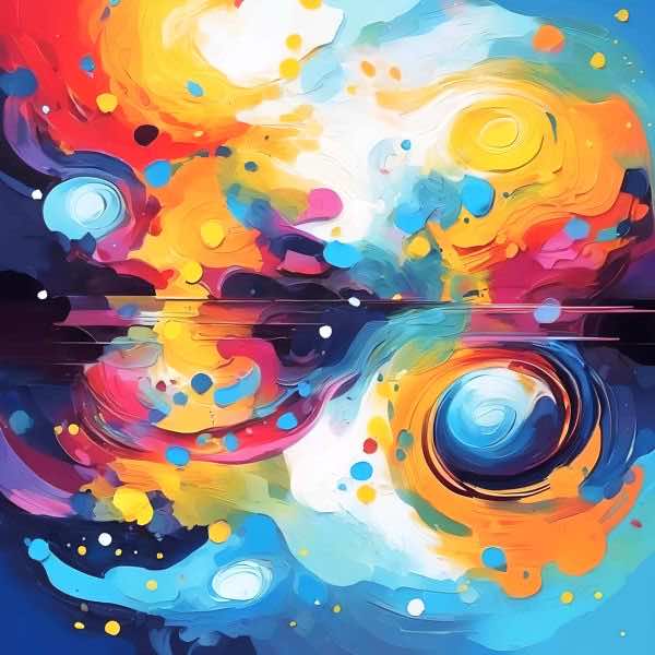 AIアートポスター カナブストラクド「vonゴッホ的有刺なき…」 Kanabstracd オリジナルアート作品 アー..