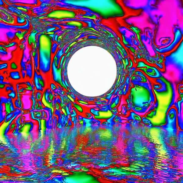 AIアートポスター カナブストラクド「Af Flint 的矢羽根なき±超現実」 Kanabstracd オリジナルアート作..