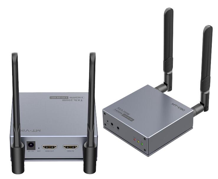 HDMIワイヤレスエクステンダー WiFi 5G 転送距離200M （E200WHM）