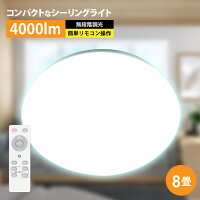 シーリングライト おしゃれ 8畳 LEDシーリングライト無段階調光 調光【1年保証】リモコン LED シーリングライト 照明器具 照明 おしゃれ コンパクトタイプ 6畳 8畳 LED照明 ダイニング リビング 寝室 (RDW-CL802)