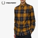 フレッドペリー 【期間限定 ポイント10倍 】《返品・交換 不可》【SALE】フレッドペリー FRED PERRY メンズ レディース ユニセックス シャツ M6573 TARTAN SHIRT タータンシャツ 英国ブランド イングランド OXBLOOD DARK CARAMEL オックスブラッド ダークキャラメル