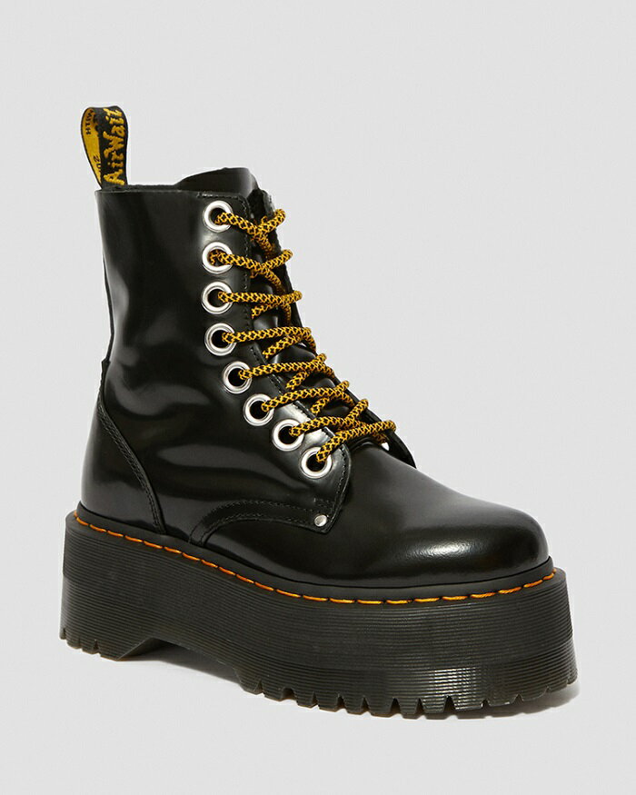 ドクターマーチン DrMartens ブーツ 8ホール JADON MAX BLACK BUTTERO ブラック 25566001 メンズ レディース ユニセックス 8ホール 厚底