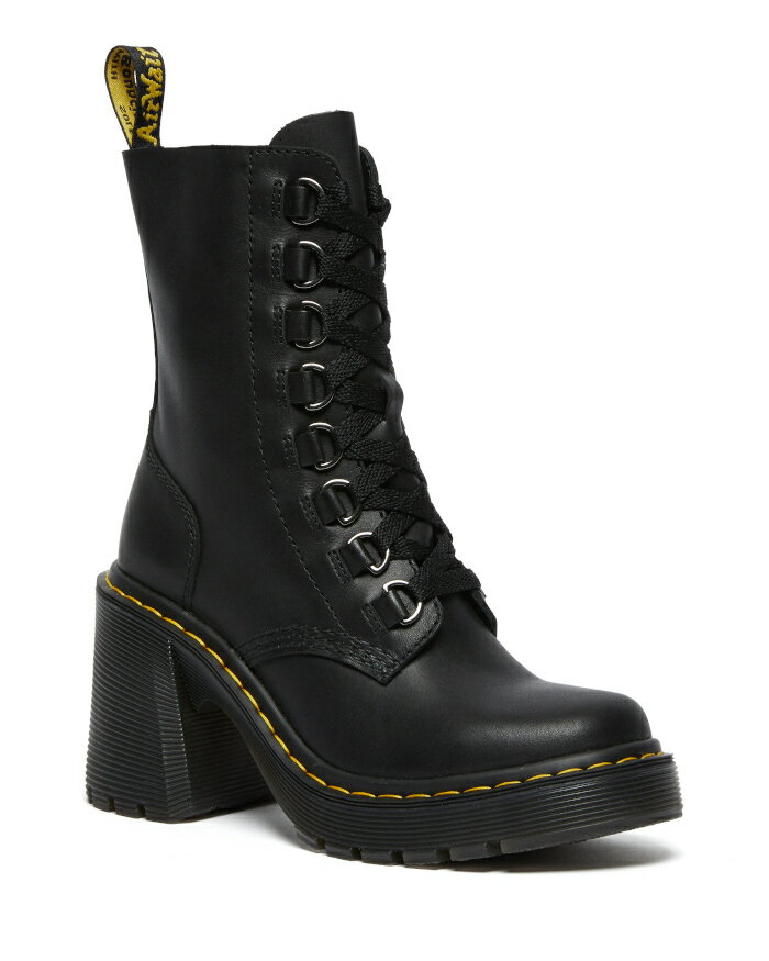 ドクターマーチン Dr.Martens ブーツ ARDERN CHESNEY SENDAL BLACK 26701001 レディース イエローステッチ 新作