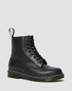 ドクターマーチン Dr.Martens ブーツ CORE 1460Z WHITE STITCH BLACK SMOOTH ブラック 24758001 メンズ レディース ユニセックス ホワイトステッチ 8ホール 定番 その1