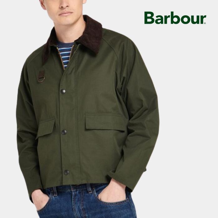 バブアー コート メンズ 【 新作商品 ポイント10倍 】BARBOUR バブアー ジャケット ノンワックス スペイ SPEY スペイ MCA0932 SAGE GREEN KHAKI カーキ コート