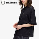 フレッドペリー FRED PERRY レディース ユニセックス シャツ G7139 Sheer Shirt 英国ブランド イングランド シアー BLACK ブラック