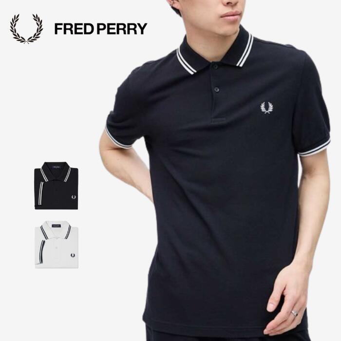 フレッドペリー レディース 服 ポロシャツ 【期間限定 ポイント10倍 】フレッドペリー FRED PERRY ポロシャツ M3600 THE FRED PERRY SHIRT メンズ レディース ユニセックス WHITE BLACK/WHITE ホワイト ブラック