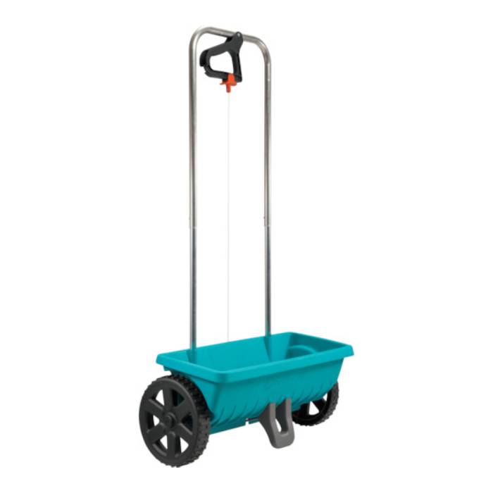 【欠品 9月末】ガルデナ (/AN) 散布機 Lサイズ 45cm幅 12.5L 融雪剤 肥料 砂 凍結防止剤 塩カル 塩化カルシウム 00432−20 [967676101]