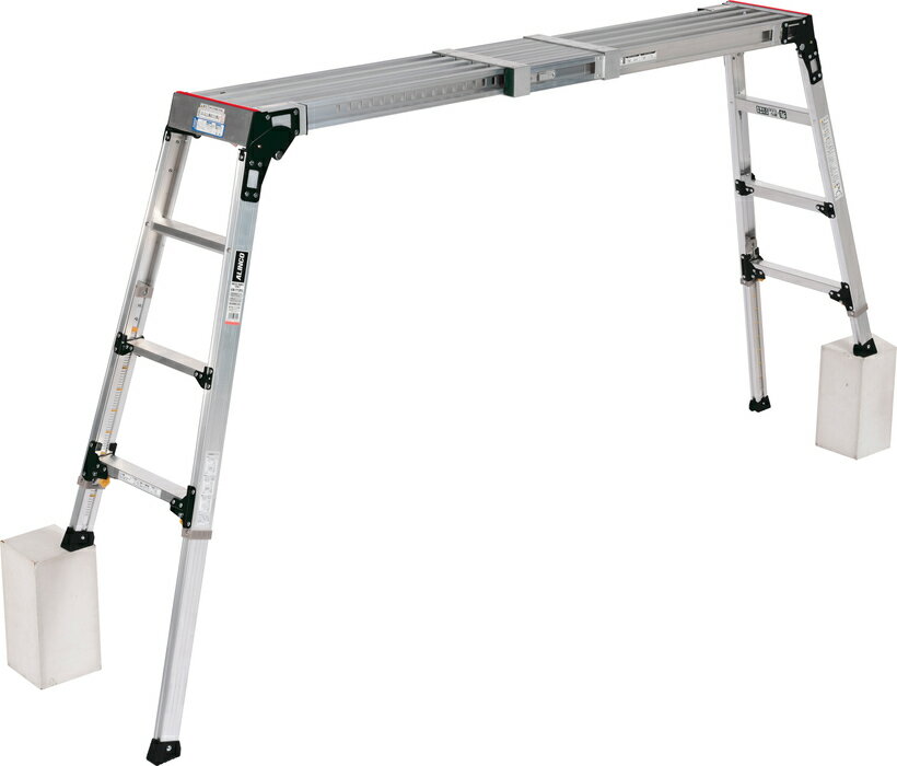 3/11 1:59までポイント2倍 【法人のみ】アルインコ(/A) 伸縮天板・伸縮脚付足場台　天板H0.86~1.25 [VSR1713FX] VSR-1713FX ALINCO