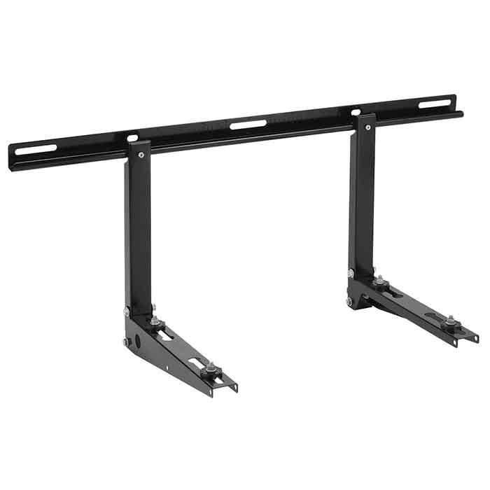 【法人のみ】バクマ工業 BEAR (/BG) エアコン架台 室外ユニット用据付架台 壁面用架台 塗装仕上げ 室外機 壁 黒 ブラック　架台 [B-KT-BK]