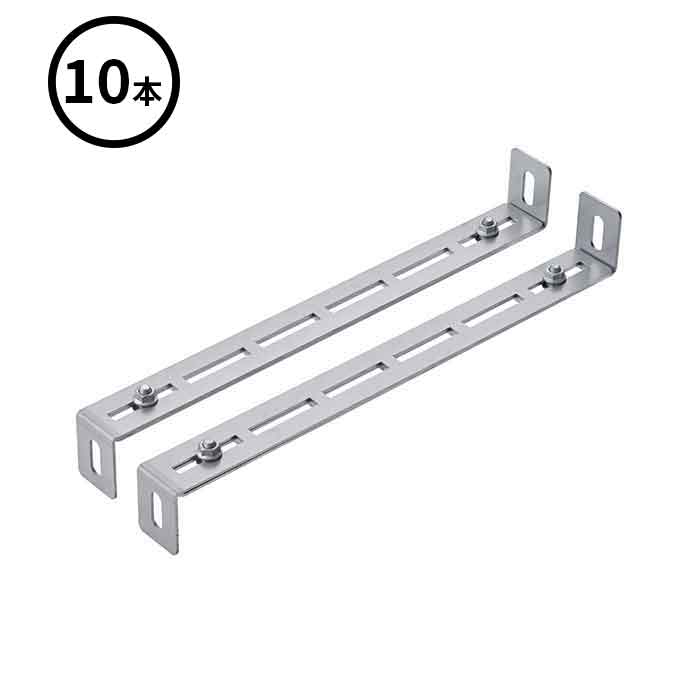 【法人のみ】バクマ工業 BEAR (/BG) 10本 転倒防止金具 エアコン 架台 室外機 高耐食溶融メッキ鋼板 [B..