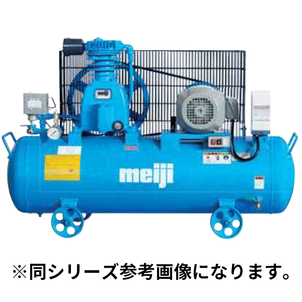 【※ご注意ください！※】電源ケーブルはお客様のご使用環境によって長さが異なるため、付属していません。予めご了承ください。 【代理店直送品■納期都度確認】 Yシリーズ　給油式レシプロコンプレッサー 信頼性のあるシンプル制御で、汎用性と優れた経済性。安心の高耐久を実現した老舗の結論。 圧力開閉器式 ・安全ベルトガード式 ・断続運転式 ・高効率2段圧縮機搭載（3.7~7.5kW） ・全閉外扇モータ標準装備 ・0.75~7.5kWまで、充実の7形式をラインナップ 原動機定格出力kW(ps) 1.5(2) 制御圧力MPa(kgf/cm2) 0.78~0.98(8~10) 吐出し空気量L/min 160 原動機相及び電源電圧V 三相60Hz:200/220 空気タンク容積L 71 空気取出し口 口径x口径　G1/4x1 外形寸法 全幅x奥行x高さ(mm) 1128x394x757 質量kg 99 騒音値dB(A) 73