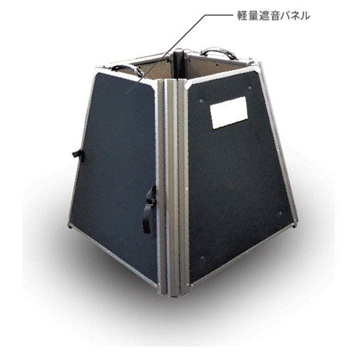 2/23 1:59までポイント2倍 法人のみ 三乗工業(/AO) ミノリサイレンサー MES-B [MES-B8045]　簡易型防音..