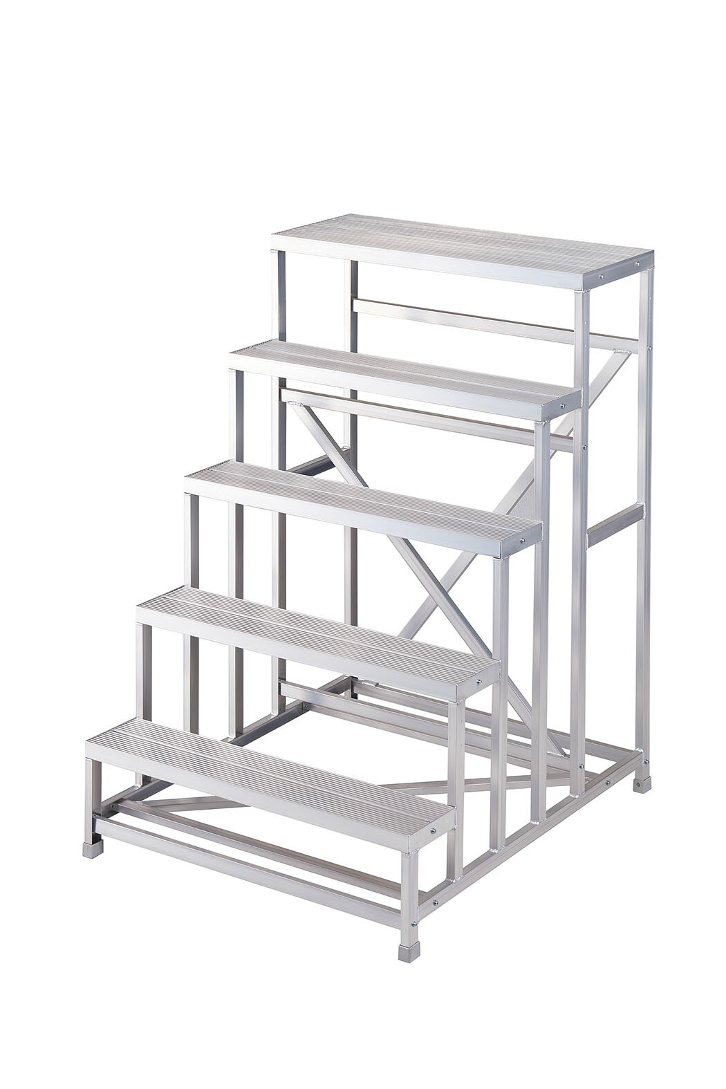 【法人のみ】長谷川工業 (/AL) 組立式作業台　ライトステップ 天板高1.5m 天板 ス...
