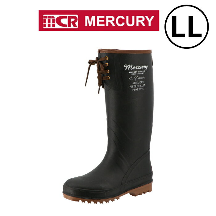 弘進ゴム(/BA) BC&MERCURY RUBBER BOOTS LL (27.0-27.5) ブラック マーキュリー ラバーブーツ バーバリアンチーフテン 長靴 ブーツ [KS019293]