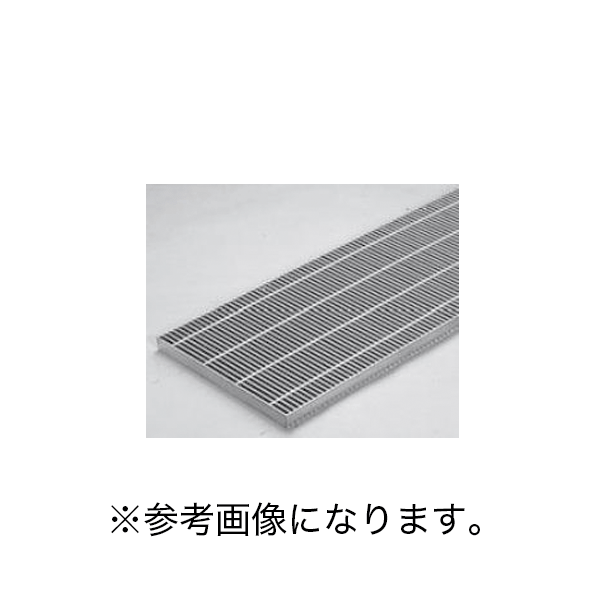 カネソウ (/BI) スチール製グレーチング 細目プレーンタイプ 横断溝・側溝用 メインバー フラットバー ..