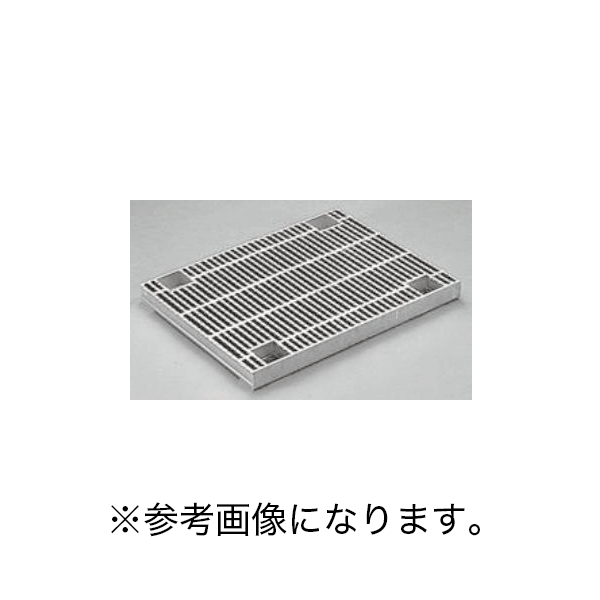カネソウ (/BI) スチール製グレーチング ボルト固定式 細目滑り止め模様付 横断溝用 メインバー DIバー エコノミータイプ T-14仕様 受枠無し QXBL-86544