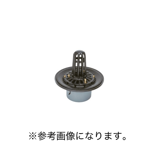 Rakuten - 6/26 1:59までポイント2倍 カネソウ (/BI) 鋳鉄製ルーフドレン たて引き用 打込型 ねじ込み式 屋上 ルーフドレイン [WSP-2-125]