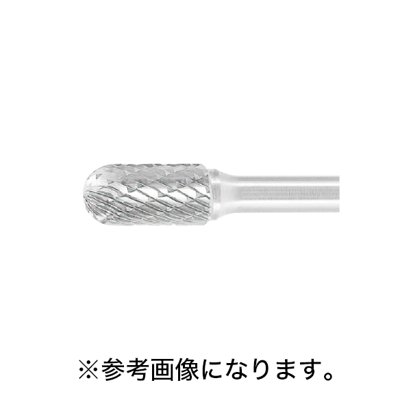 【法人のみ】スーパーツール 超硬バー　先丸円筒型　シャンク径φ6mm ダブルカット[SB2C05] (/B)(4)