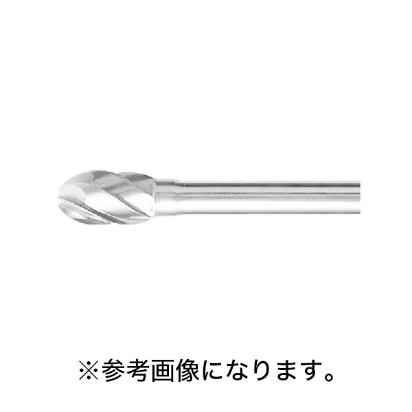 【法人のみ】スーパーツール 超硬バー　アルミカット　卵型　シャンク径φ6mm　 シングルカット[SB6C02SA] (/B)