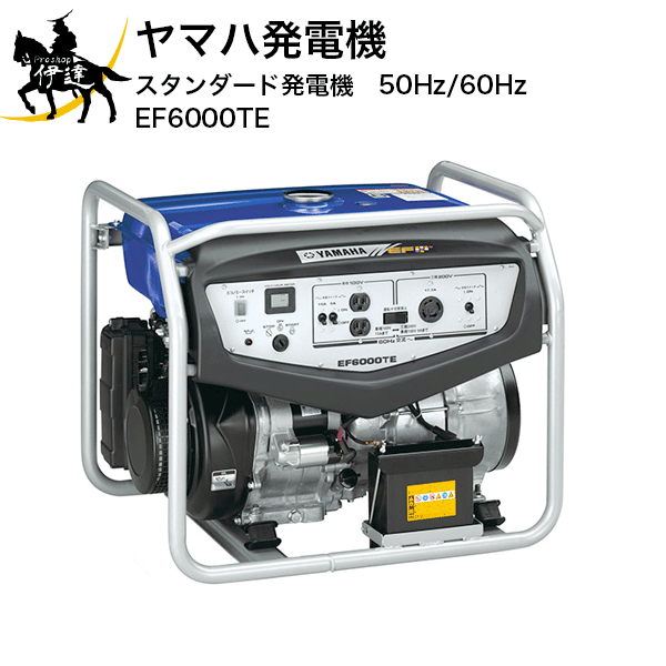 【法人のみ】ヤマハ発電機 スタンダード発電機　50Hz/60Hz [EF6000TE] ※納期都度確認 (/B)