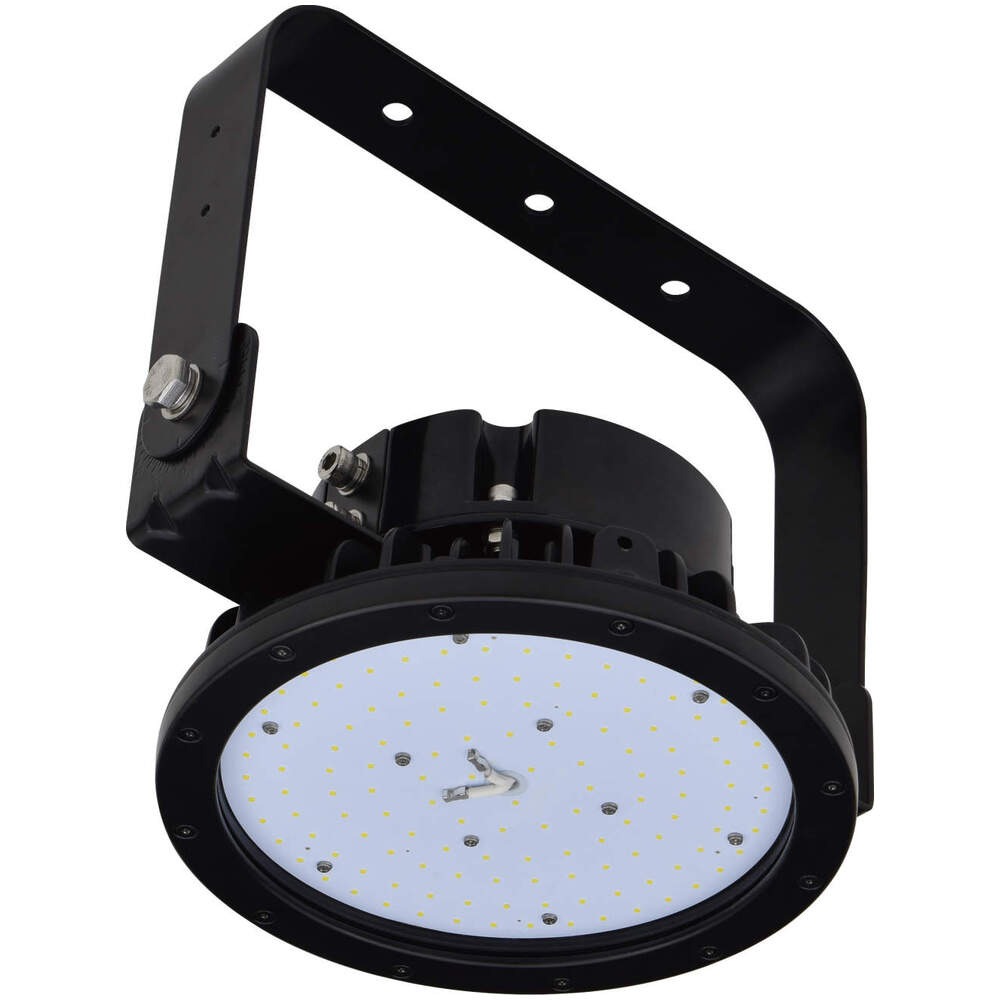 日動工業 (/A) LEDタフデス 80W 屋内・屋外兼用型 AC100V 200V兼用 耐食 耐酸仕様 LED 照明 水銀灯300Wクラスの明るさ [L80AT-P-H130-50K]