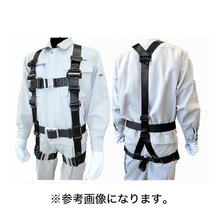 本商品は大変、人気商品で状況によっては納期が長期化することがあります。【代理店直送品■2〜5営業日出荷予定】 　胸・ももバックル:アルミ製ワンタッチ式 　質量:Mサイズ1050g・Lサイズ1080g・LLサイズ1110g 　●着脱の容易なワンタッチバックルを採用 ※画像の胴ベルトは別売