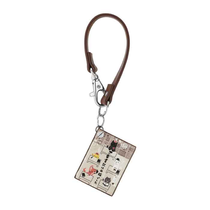 11/11 1:59までポイント2倍 サン・フレイム(/Q) Shinzi Katoh ハングウォッチ 時計 宮沢賢治幻燈館 シリーズ 猫の事務所 [CK6B0003-NE] カバンにつけられる プレゼント ギフト