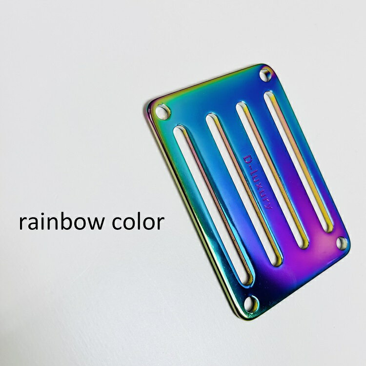 【メール便可】D-Luxury レインボーカラーD環止めDA-AM4 軽量アルミ製D環止め4穴タイプ 墜落制止用器具 安全帯関連アクセサリー D-Luxury