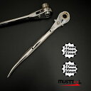 must tool マストツール 3サイズラチェットレンチ 八角グリップ総磨き RW-171921C 17×19×21mm RW-171924C 17×19×24mm 極太グリップ 12857 12858 12864 12865 イチネン