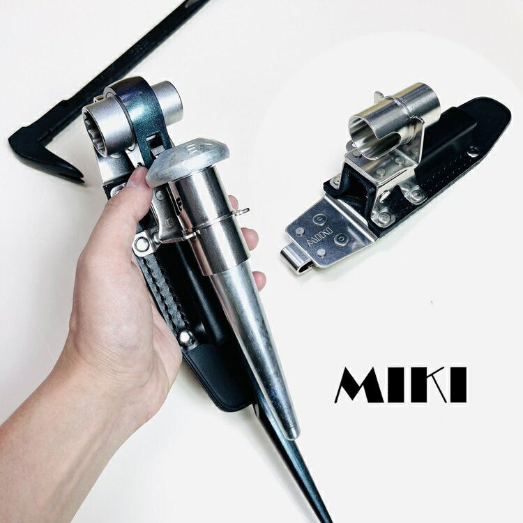 Rakuten - 【新型ホルダー】三貴MIKI 工具ホルダー工具差し SPH着脱タイプ SPH69X ラチェット ミニバール ヨセポンチ ボール芯など ステンレス 牛表革使用