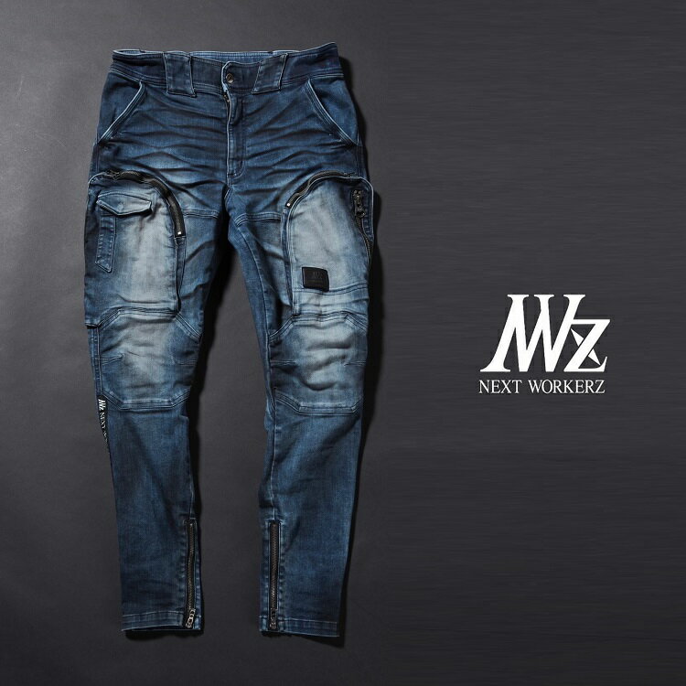 ڸNEXT WORKERZߤƤ  NWZ DENIM PANTS ǥ˥ѥVINTAGE BLUE ơ֥롼 NWZ 