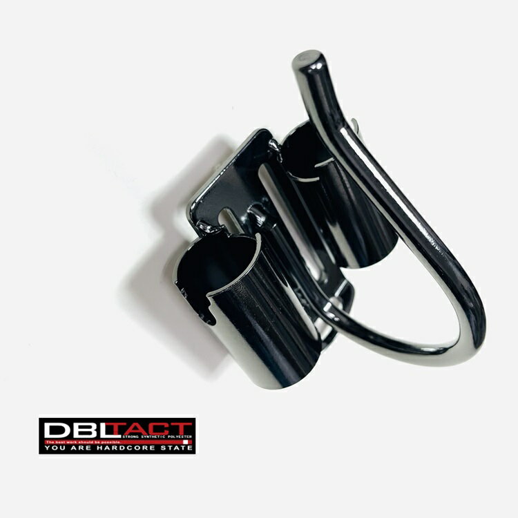ダブルタクト DBLTACT 工具差し Jフック バール DT-ATH-15G 軽量アルミツールフック ガンメタ 両口ラチ..