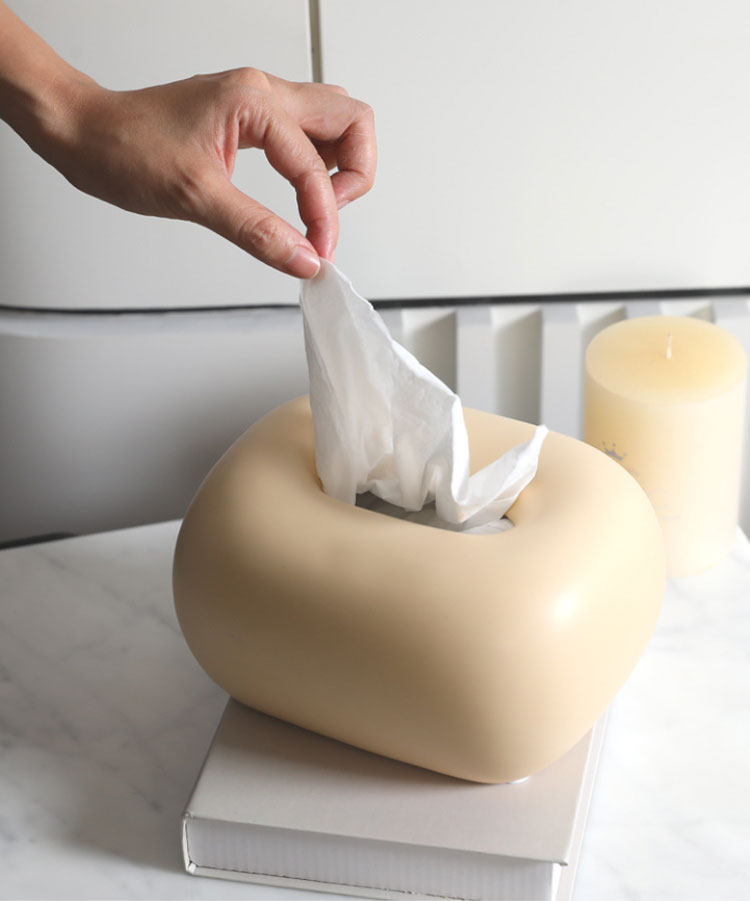 ティッシュケース ティッシュボックス インテリア お洒落 モダン 軽量 上品 リビング ティッシュ ペーパーボックス 北欧風 雑貨 小物 シンプル 【11月27日までの注文で12月11日に発送予定】【送料無料】 宅込 [3]