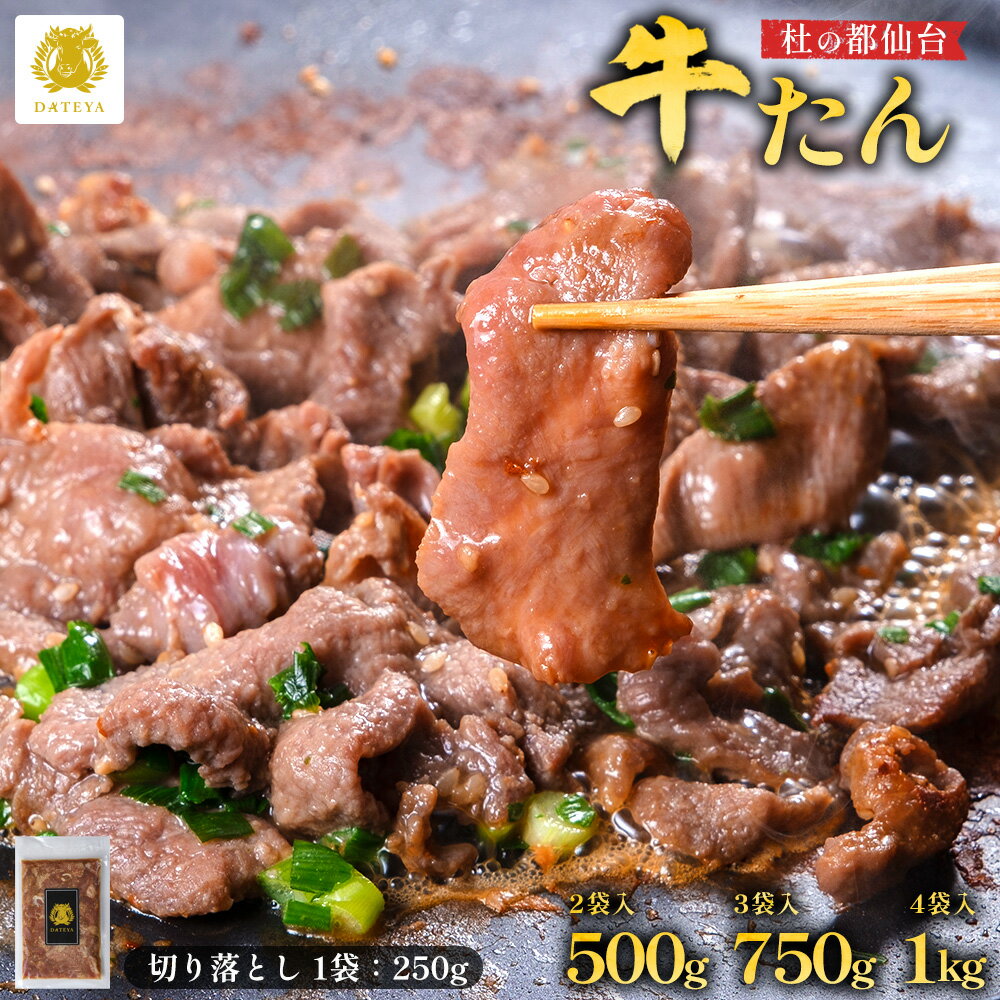 【期間限定 半額】牛タン 極み 切り落し 大盛 特盛 メガ盛 500g 750g 1kg仙台名物 ...