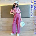 【送料無料】 キッズ衣装 上下セット 2点 子供ヒップホップ 子供ウェア 上下セットアップ HIPHOP Dance 半袖 ゆったりtシャツ スポーツウェア ウ...