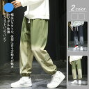 【送料無料】パンツ ズボン ジョガーパンツ イージーパンツ ロングパンツ スウェットパンツ ボトムス ワイド 大きい リラックス ゆったり カジュアル レディース 女性 女の子 メンズ 男性 男の子 プレゼント 誕生日 柔らかい 無地 春 夏 秋 冬 快適 透気 グラデーション