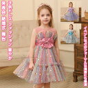 【送料無料】 子供ドレス キッズドレス ワンピース ワンピースドレス チュールドレス ジュニアドレス フォーマル キッズ 子供 女の子 女児 お姫様 花嫁ガール 幼児 リボン メッシュレース ノースリーブ スパンコール ステージ 宴会 発表会 結婚式 舞台 プレゼント 誕生日