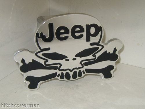 ヒッチカバー　SKULL JEEP　SKULL / スカル / JEEP / ジープ / ピックアップ / トレーラー / 2インチ