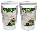 【2個セット】 Fay Hedgehog Food (フェイ ハリネズミフード) 500g ×2　ハリネズミ用 フード ふらつき症候群の予防 歯周病予防 Tiny Tot Tail（タイニートットテイル）