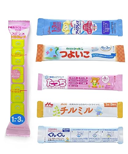 赤ちゃん用 粉ミルク お試しアソート 6種類 スティックタイプミルク (D-11(計11本入り))