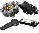 \ 3点セット/ベイブレードX UX-06 レオンクレスト7-60GN + BX-18 ストリングランチャー BX-11 ランチャーG BX-09 ベイバトルパ...