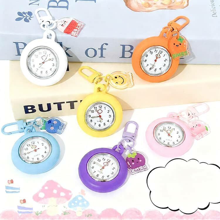 ナースウォッチ 見やすい 懐中時計 キーホルダ...の紹介画像2