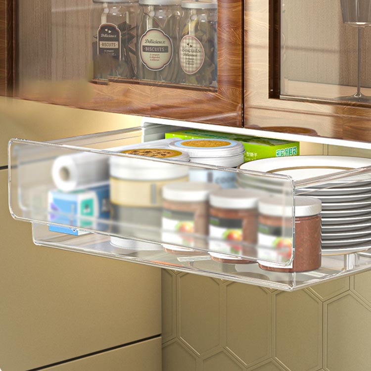 引き出し 後付け デスクした テーブル 卓上収納 デスク 机 収納 DIY トレー 整理 北欧 収納ケース マルチ収納 スライド収納 テーブル下 増設 在宅ワーク 省スペース 装着簡単 丈夫 耐荷重性 テレワーク オフィス 勉強机 テーブル 本棚 ギフト クリア 送料無料 [3]