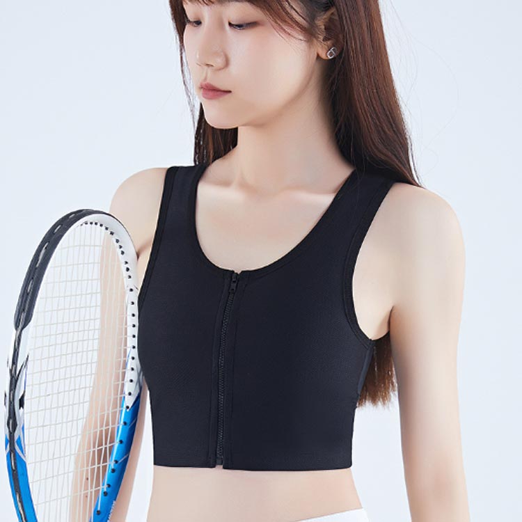 DayForMe 楽天市場店の下着 和装用 ブラジャー 白 黒 和服 コスプレ 男装 和装ブラ 肌着 和装ブラジャー レディース 女性 和装 前ファスナー式 浴衣 成人式 卒業式 卒業袴 下着 胸を小さく見せるブラ 着物 インナー 礼装 フロントファスナー｜アングル2