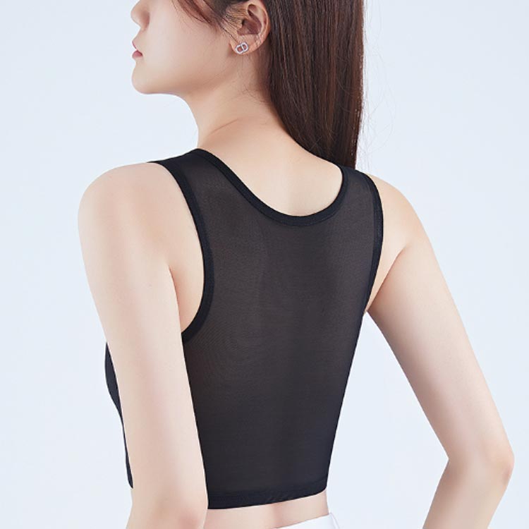DayForMe 楽天市場店の下着 和装用 ブラジャー 白 黒 和服 コスプレ 男装 和装ブラ 肌着 和装ブラジャー レディース 女性 和装 前ファスナー式 浴衣 成人式 卒業式 卒業袴 下着 胸を小さく見せるブラ 着物 インナー 礼装 フロントファスナー｜アングル3