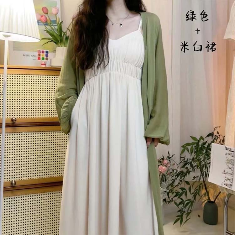 ロング丈 UVカット サマー ロングカーディガン ロング丈 サマーカーディガン レデ...