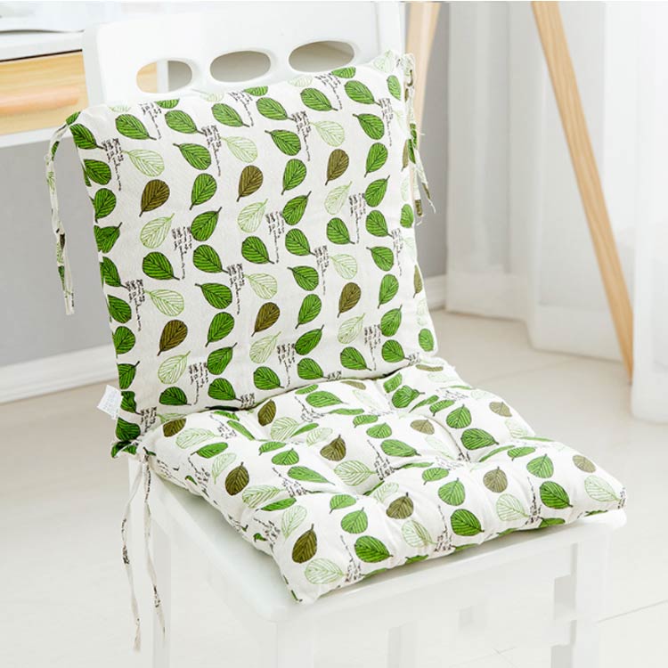 背もたれ 椅子 クッション 背もたれ付きクッション チェアクッション 1個入り 厚さ8cm 折りたたみ チェア クッション 長座布団 チェアマット ベンチ用クッション ベンチ用座布団 椅子座布団 背もたれ付き座布団 綿麻 背もたれ チェア 座面クッション 送料無料 [2]