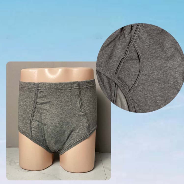 送料無料 男性用 失禁パンツ 300cc 500cc 重失禁 中失禁 男性用失禁パンツ 重失禁パンツ 中失禁パンツ 失禁ショーツ 尿漏れパンツ 介護パンツ メンズ シニア 尿漏れ対策 高齢 インナー ショーツ 介護衣料 綿 大きいサイズ M L XL 2XL 3